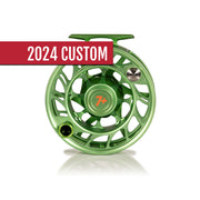 2024 Custom Martian Green Reel, 7 Plus