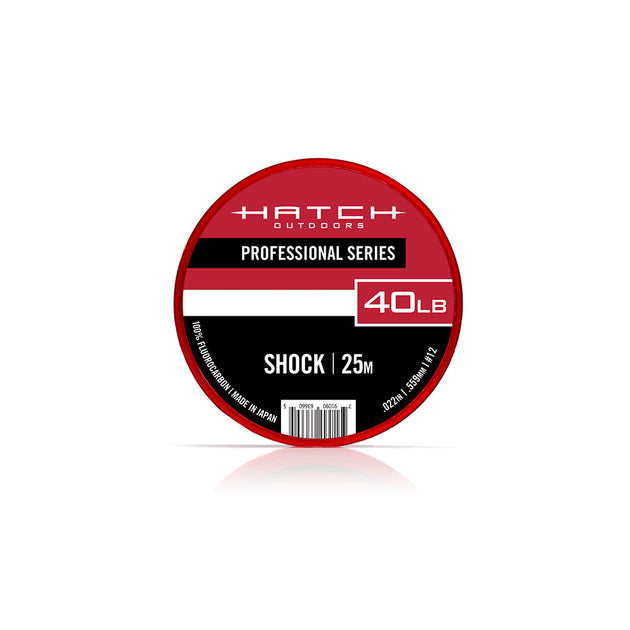 Hatch Outdoors  Professional Series Fluorocarbon Shock Tippet, 25M – Hatch  Outdoors, INC