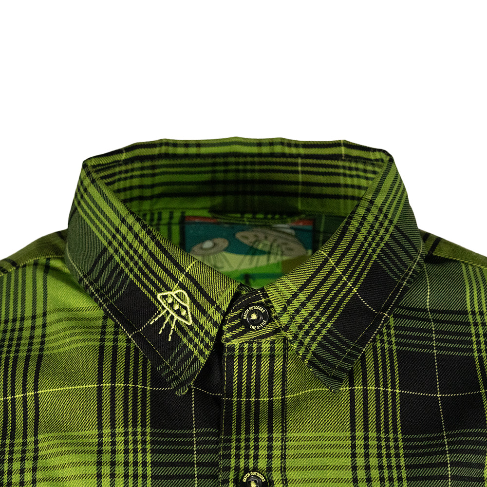 FUC PLAID SHIRT Green 【即完品】 FUC PLAID SHIRT Green 【即完品】 - メルカリ