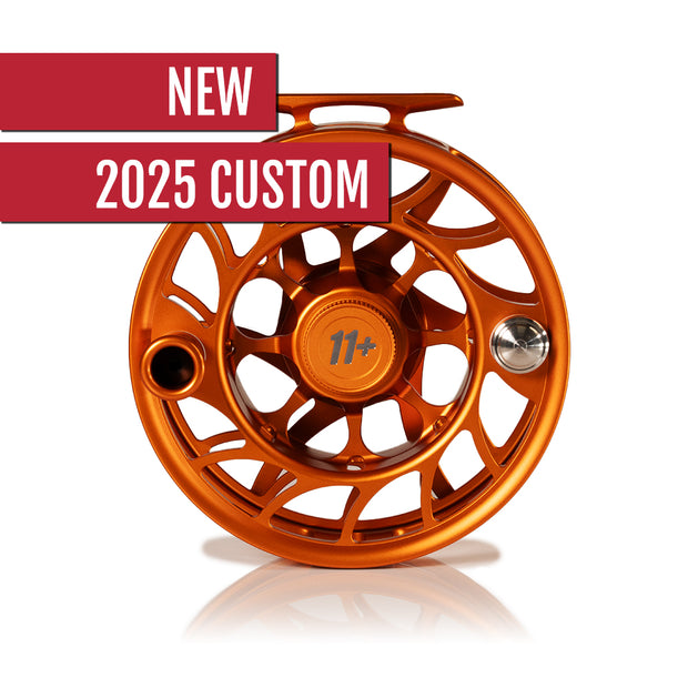 2025 Custom Campfire Orange Reel, 11 Plus