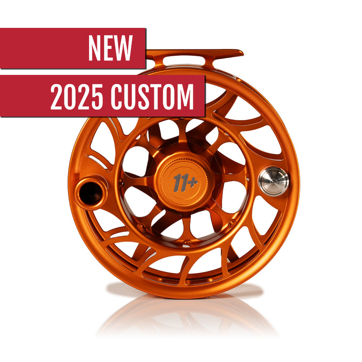 2025 Custom Campfire Orange Reel, 11 Plus