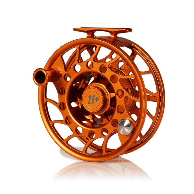 2025 Custom Campfire Orange Reel, 11 Plus