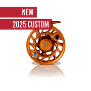 2025 Custom Campfire Orange Reel, 3 Plus