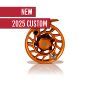 2025 Custom Campfire Orange Reel, 4 Plus
