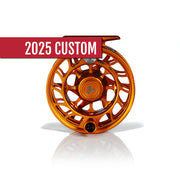 2025 Custom Campfire Orange Reel, 5 Plus