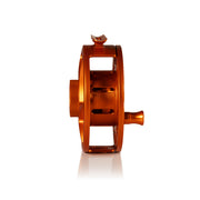 2025 Custom Campfire Orange Reel, 7 Plus