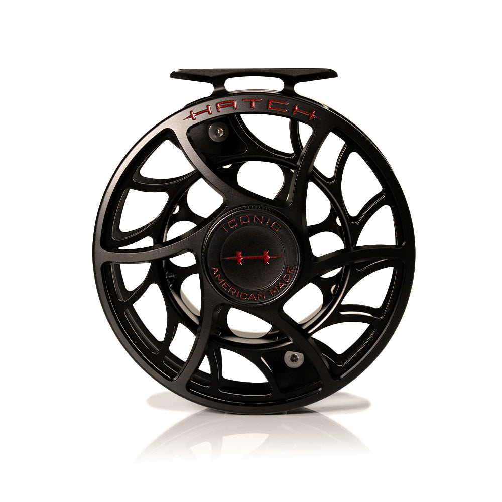 Hatch Outdoors | 2025 Custom Black Widow Iconic Reel, 11 Plus