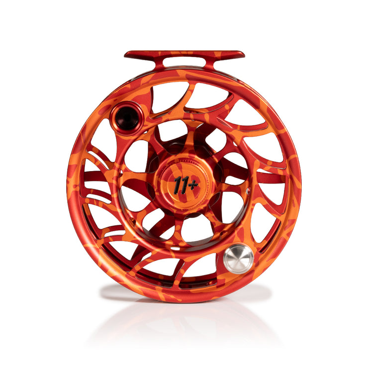 2025 Custom Magma Red-Orange Reel, 11 Plus