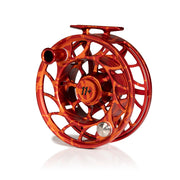 2025 Custom Magma Red-Orange Reel, 11 Plus