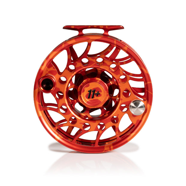 2025 Custom Magma Red-Orange Reel, 11 Plus