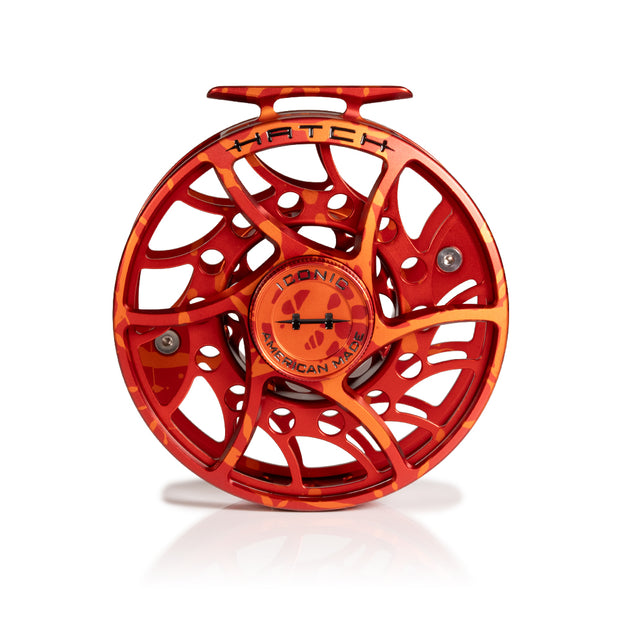 2025 Custom Magma Red-Orange Reel, 11 Plus