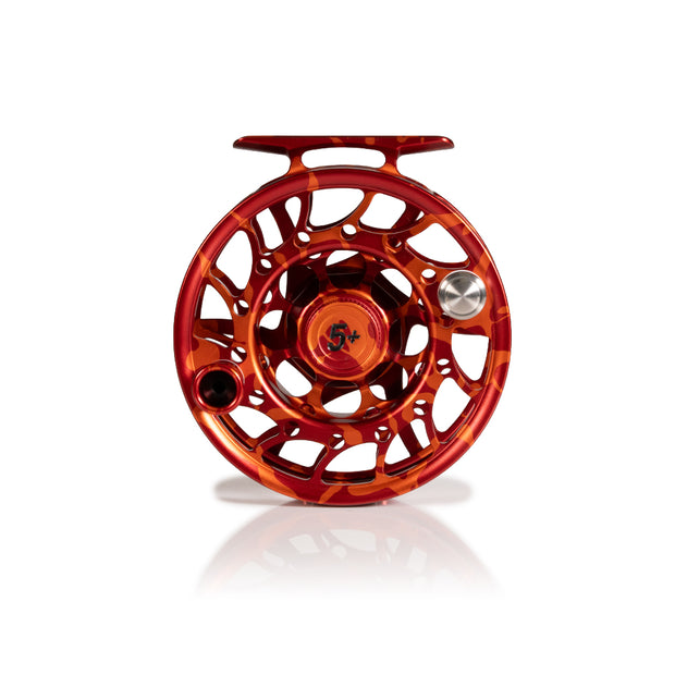 2025 Custom Magma Red-Orange Reel, 5 Plus