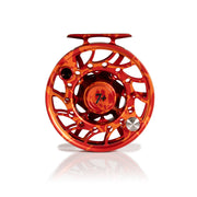2025 Custom Magma Red-Orange Reel, 7 Plus