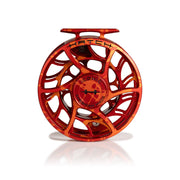 2025 Custom Magma Red-Orange Reel, 9 Plus