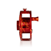2025 Custom Magma Red-Orange Reel, 9 Plus