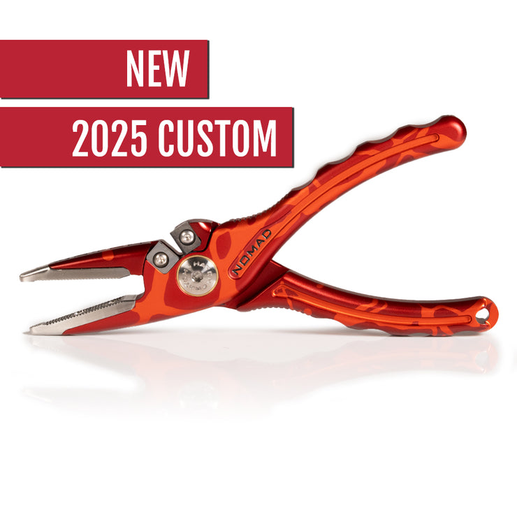 2025 Custom Magma Red-Orange Nomad 2 Plier
