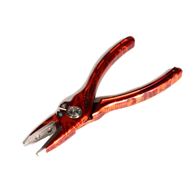 2025 Custom Magma Red-Orange Tempest 2 Plier