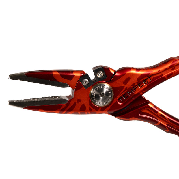 2025 Custom Magma Red-Orange Tempest 2 Plier