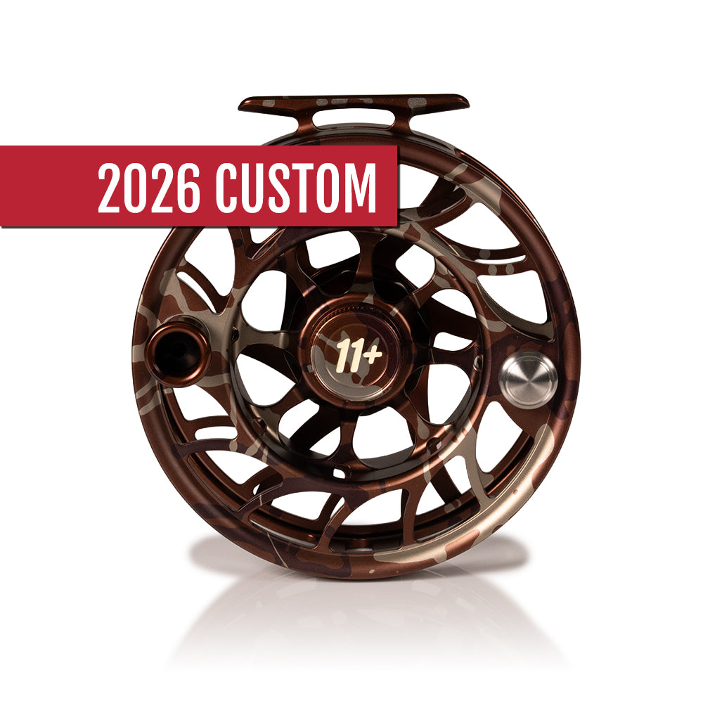 camouflage fishing reel Hatch Outdoors