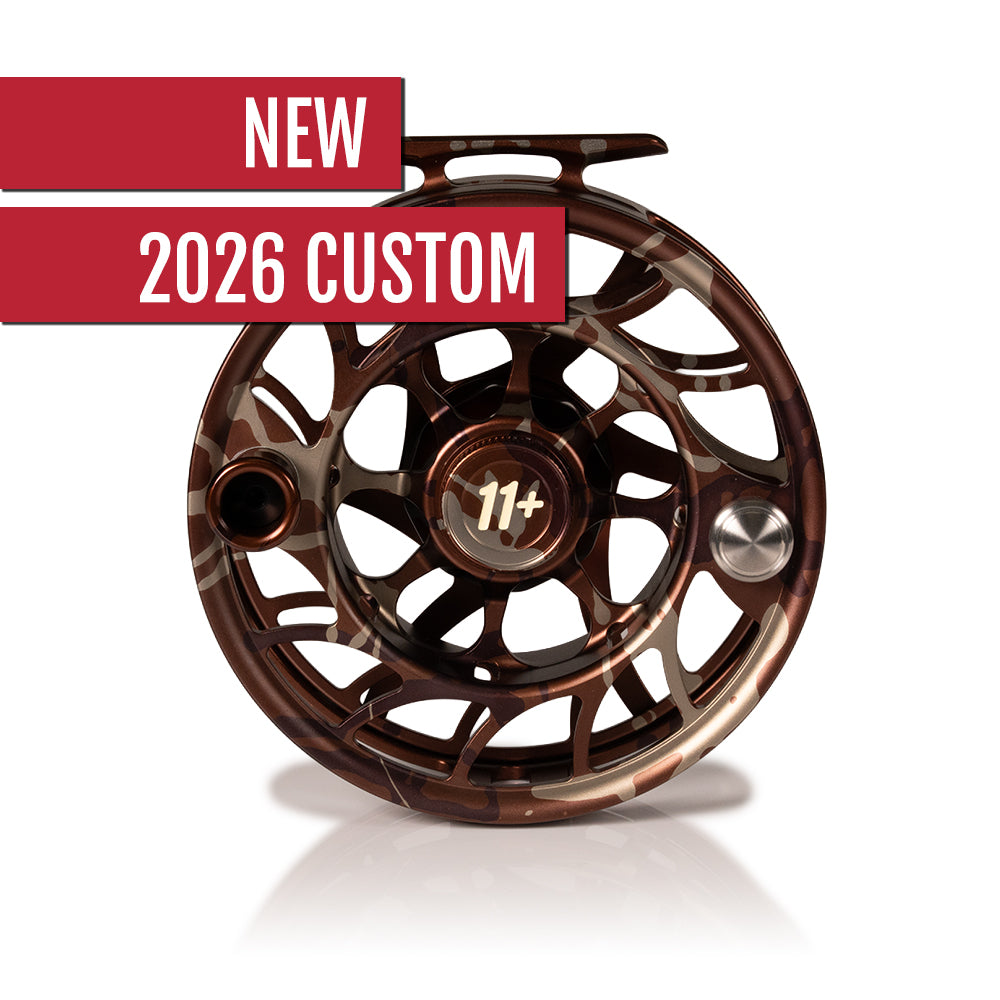 camouflage fly fishing reels 2026 Custom Camo Reel, 11 Plus