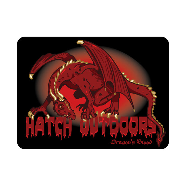Dragon's Blood Sticker, Rectangle