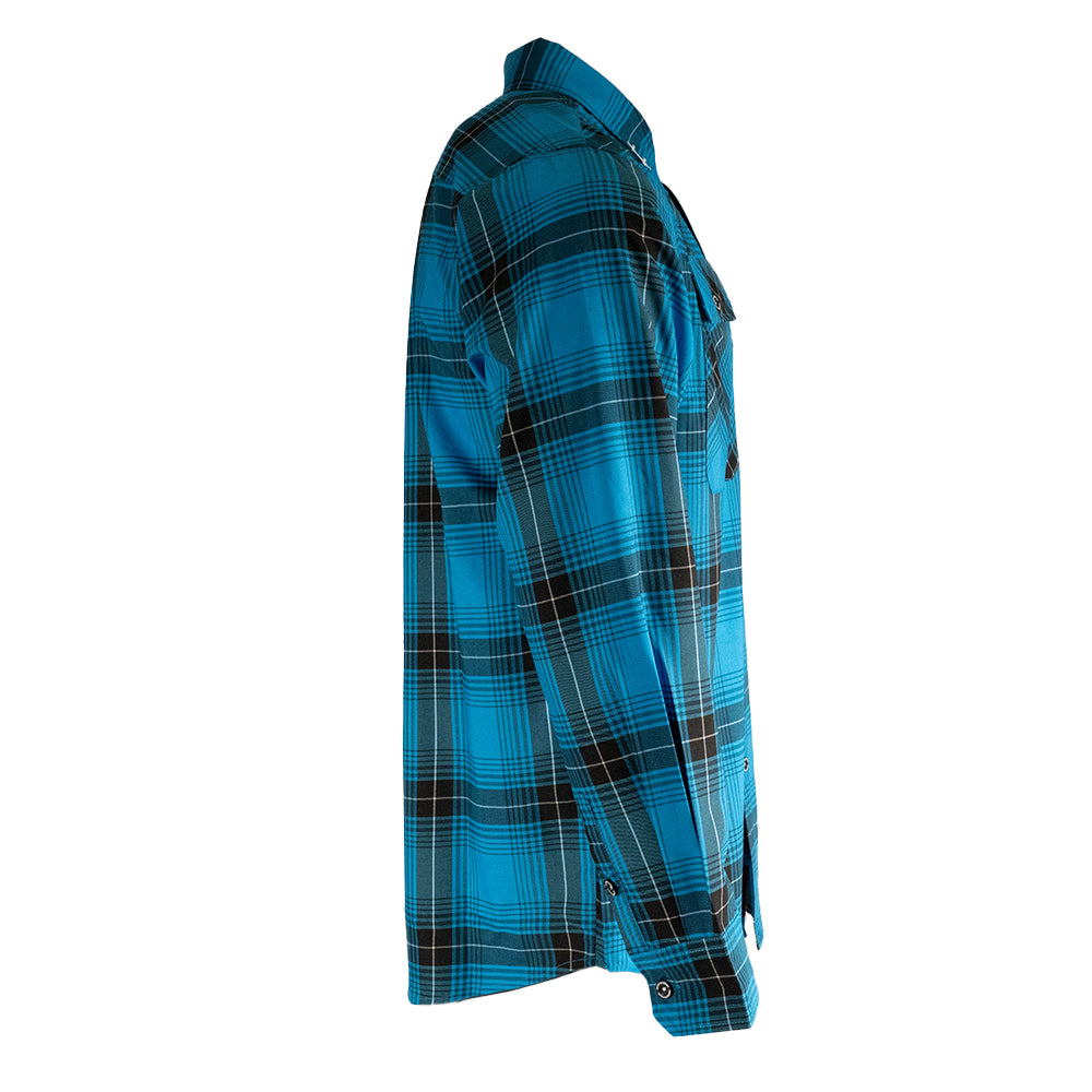 Hatch Outdoors | Horizon Active Outdoor Shirt, Blue Plaid – Hatch