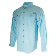 Horizon Active Fishing Shirt, Castaway Blue