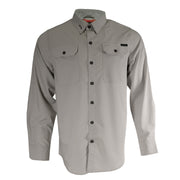 Horizon Active Fishing Shirt, Overcast Grey