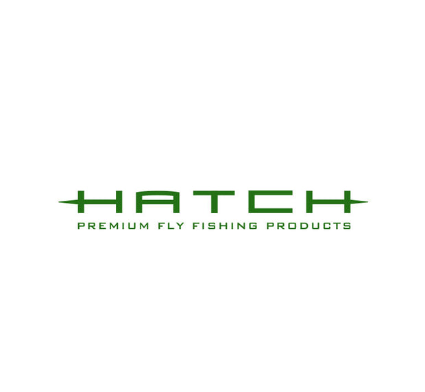 <img src="HatchBoatSticker12_Green.jpg" alt="green 12 inch sticker reading Hatch Premium Fly Fishing Products">