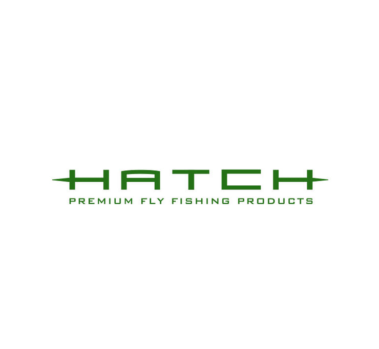 <img src="HatchBoatSticker12_Green.jpg" alt="green 12 inch sticker reading Hatch Premium Fly Fishing Products">