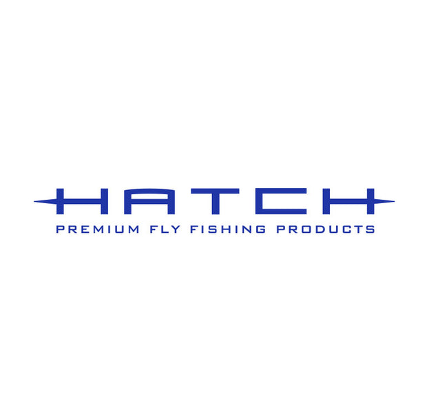 <img src="HatchBoatSticker20_Blue.jpg" alt="blue 20 inch sticker reading Hatch Premium Fly Fishing Products">