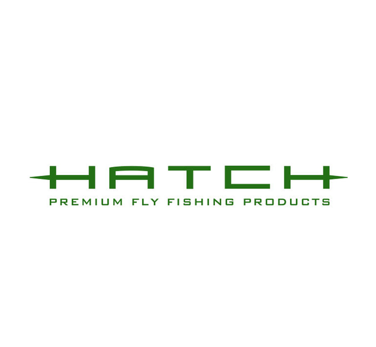 <img src="HatchBoatSticker20_Green.jpg" alt="green 20 inch sticker reading Hatch Premium Fly Fishing Products">