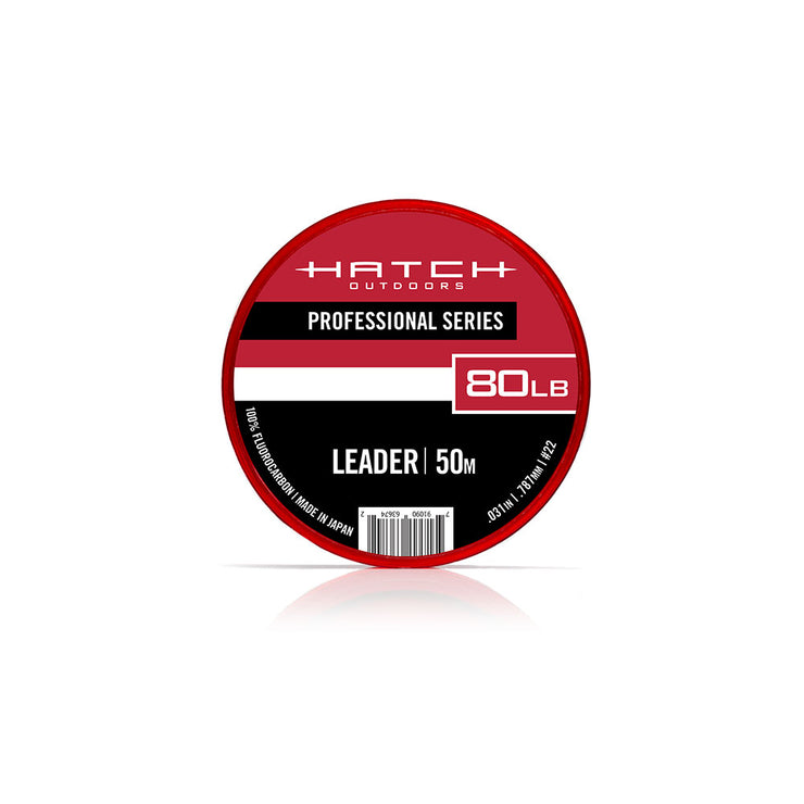 Hatch Outdoors  Professional Series Fluorocarbon Leader, 50M