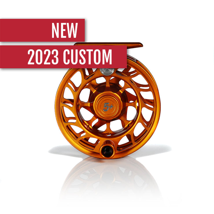 2023 Custom Campfire Orange Reel, 5 Plus