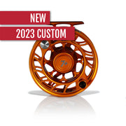 2023 Custom Campfire Orange Reel, 7 Plus