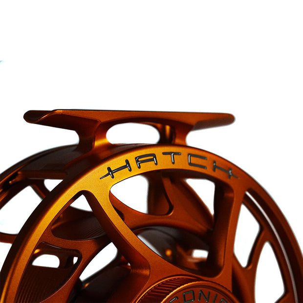 2025 Custom Campfire Orange Reel, 5 Plus