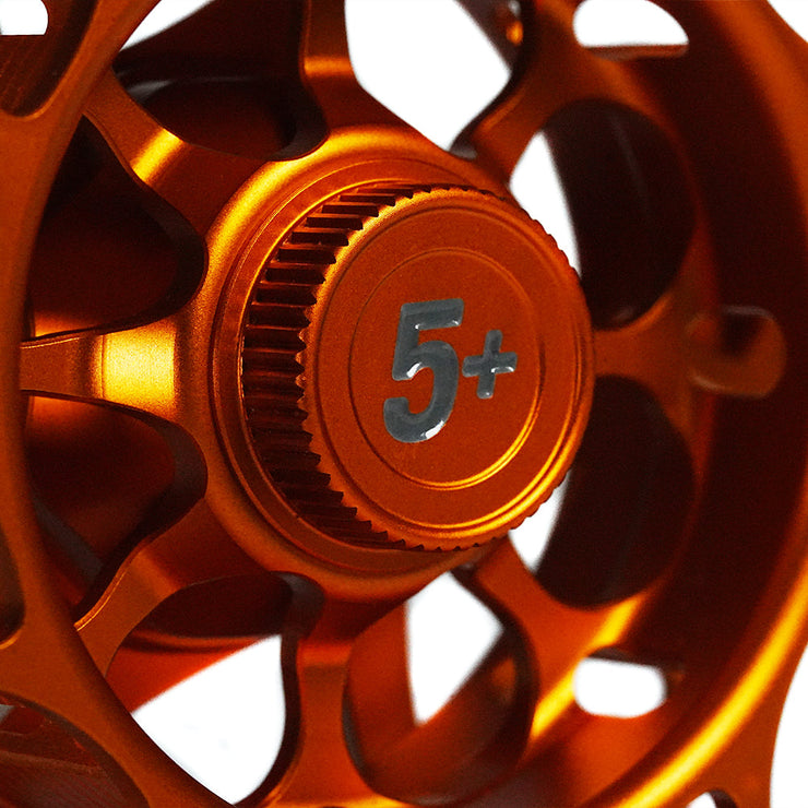 2023 Custom Campfire Orange Reel, 5 Plus