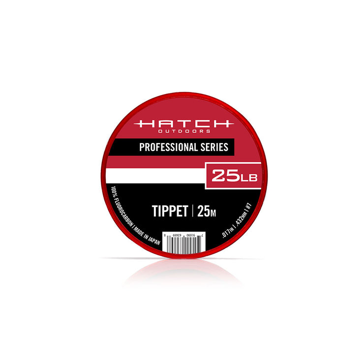 Hatch Outdoors  Professional Series Fluorocarbon Tippet, 25M