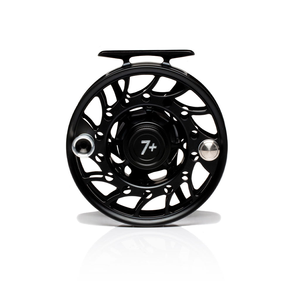 リール HATCH ICONIC 7 Plus Gray/Black Mid Hatch Iconic II 7 Plus reel